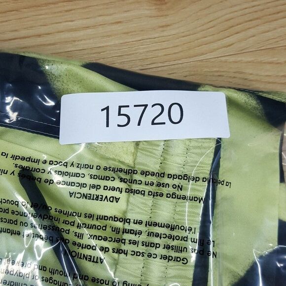 NANUSHKA Shorts Mens Medium Yellow Black Swirl Spray 100% Silk AMIL $495 - Picture 9 of 9